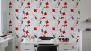 3D Salon Shop Beauty Salon Nail Salon Pattern Wall Mural Wallpaper 18