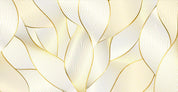 3D Geometric Line Petal Wall Mural Wallpaper YXL 2638