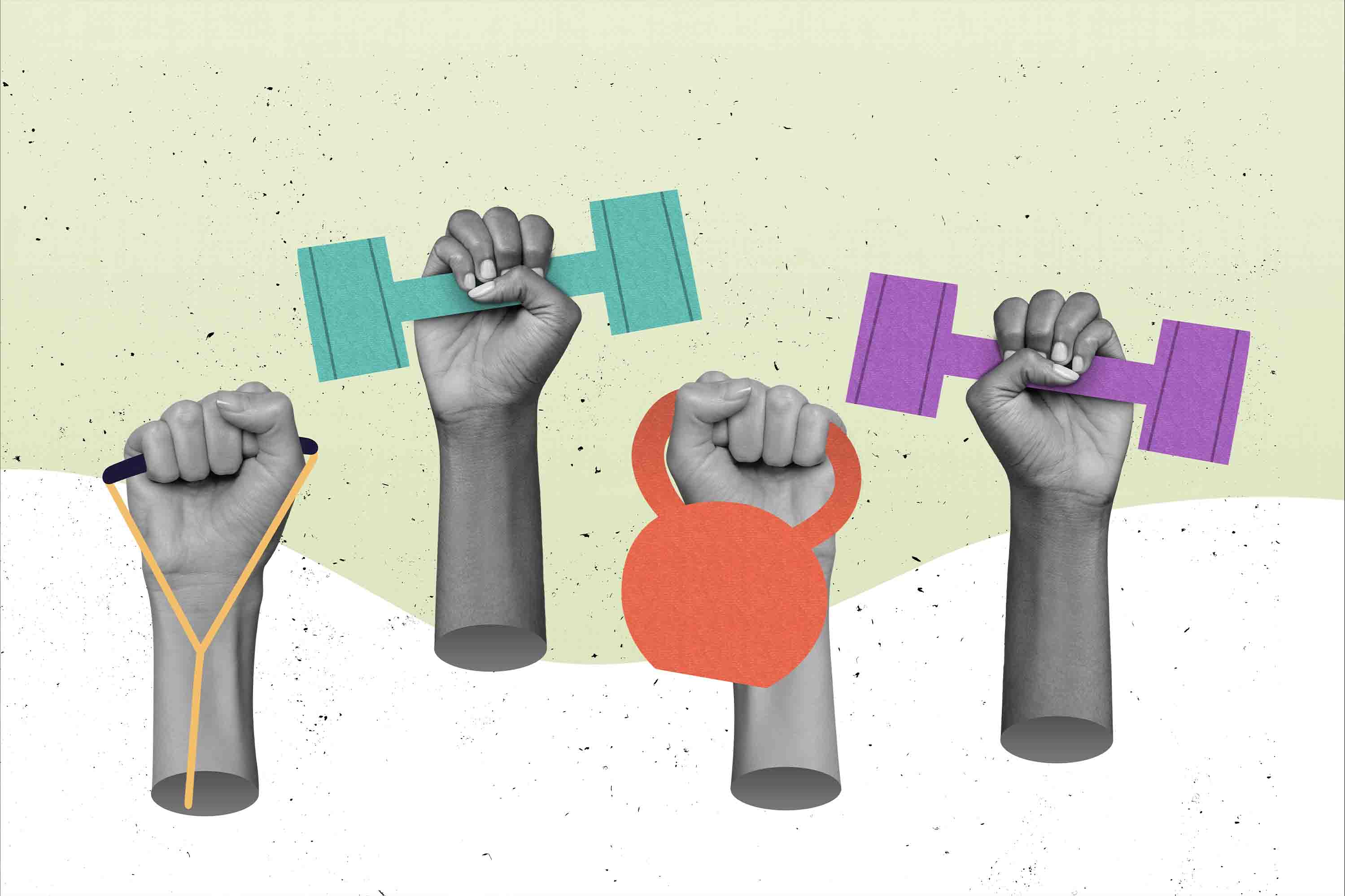 3D Gym Fitness Dumbbell Wall Mural Wallpaper 7