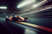 3D Red F1 Formula Racing Wallpaper Wall Mural Wall Decor Wall Art Wall Sticker Remoable Wallpaper