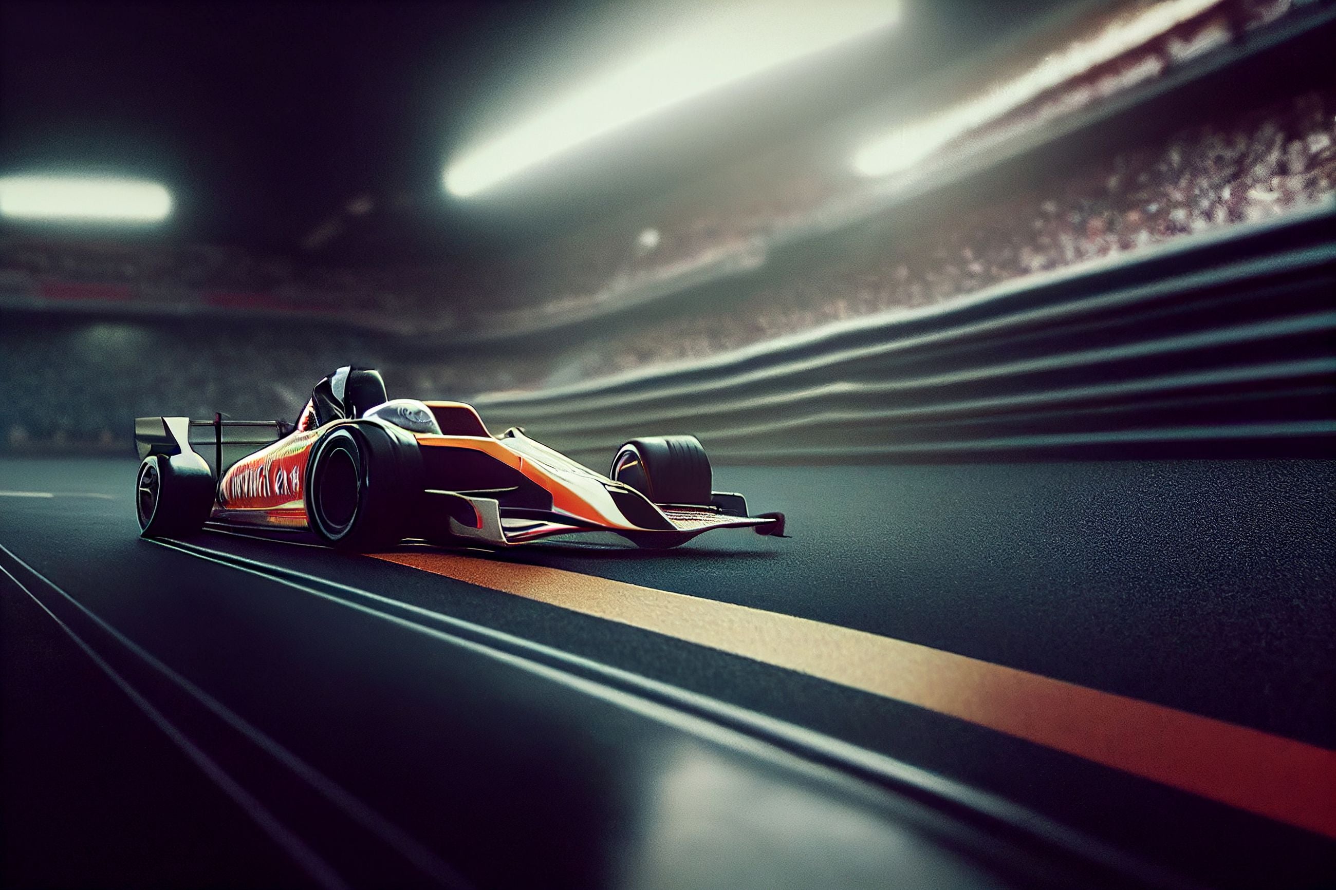 3D Red F1 Formula Racing Wallpaper Wall Mural Wall Decor Wall Art Wall Sticker Remoable Wallpaper