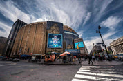 3D City Architecture Stadium Cloud Sky Road Screen Wall Mural Wallpaper YXL 448