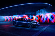 3D Sports Car Neon Pattern Wallpaper Wall Mural Wall Decor Wall Art Wall Sticker Remoable Wallpaper