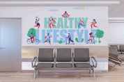 3D Clinic Hospital Rehabilitation Center Medical Healthcare Wall Mural Wallpaper 20