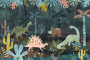 3D Play Centre Amusement Park Funfair Carnie Cartoon Dinosaur Forest Wall Mural Wallpaper 27