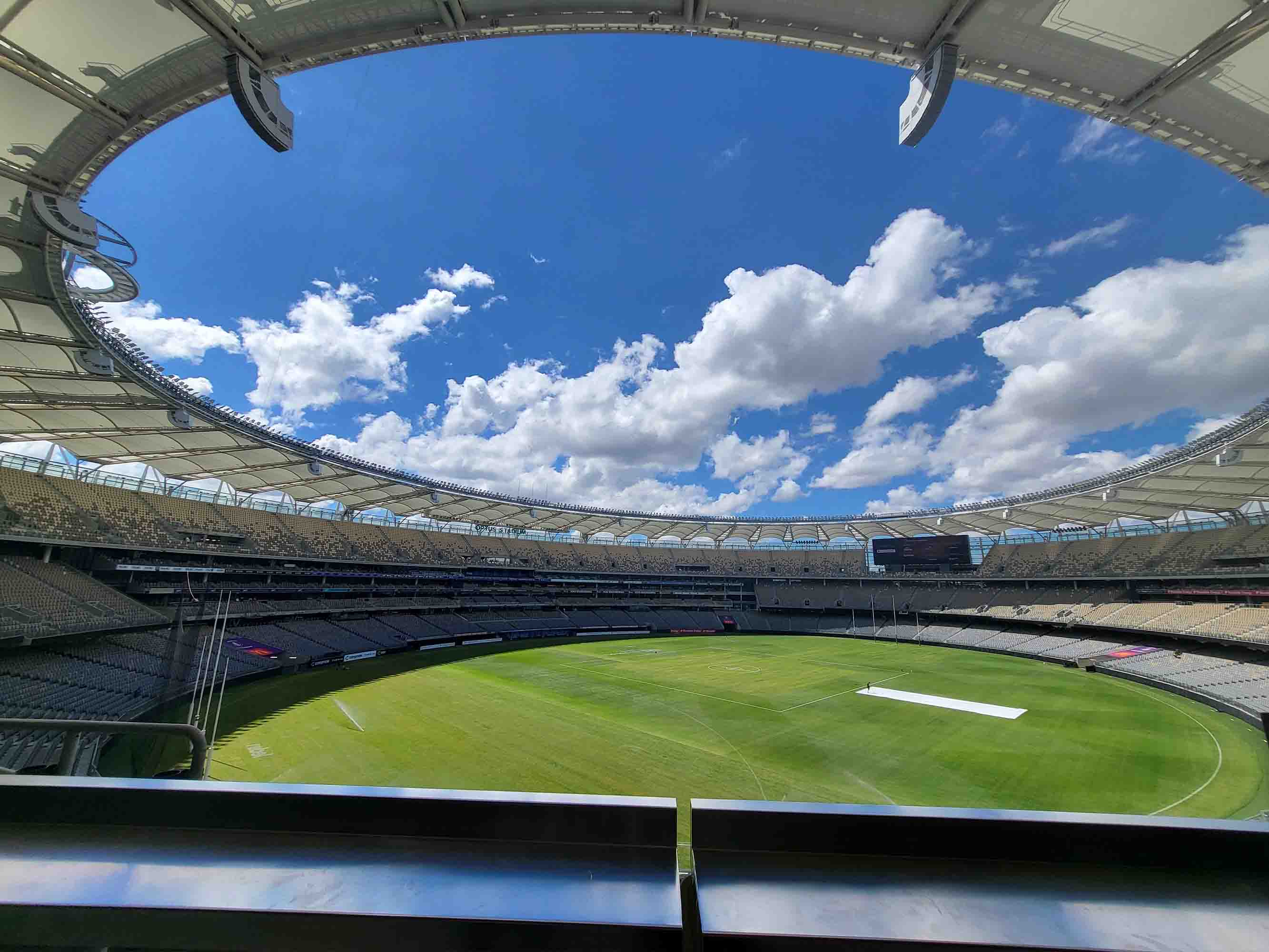 3D Architecture Stadium Sky Cloud Auditorium Wall Mural Wallpaper YXL 459