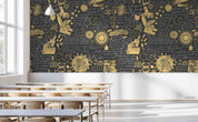 3D School STEM Science Lab Classroom Teaching Aid Biology Wall Mural Wallpaper 11