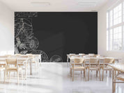 3D School STEM Science Lab Classroom Teaching Aid Biology Wall Mural Wallpaper 25