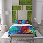3D Abstract Colours Quilt Cover Set Bedding Set Duvet Cover Pillowcase 494