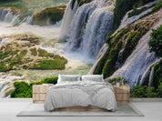 3D Stream Rock Natural Scenery Wallpaper Wall Mural Wall Decor Wall Art Wall Sticker Remoable Wallpaper