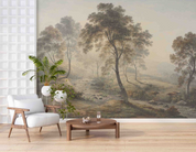 3D Vintage Grassland Stone vintage pastoral landscape wall mural wallpaper for living room