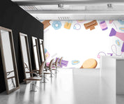 3D Salon Shop Beauty Salon Manicure Set Manicure Tools Wall Mural Wallpaper 51