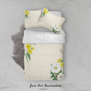 3D Floral Orchid  Lvory White Quilt Cover Set Bedding Set Duvet Cover Pillowcase 202