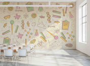 3D School STEM Science Lab Classroom Teaching Aid Chemistry Wall Mural Wallpaper 36