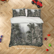 3D Forest Tree Quilt Cover Set Bedding Set Duvet Cover Pillowcase 688