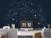 3D Northern Hemisphere Constellation Detailed Star Map Wall Mural Wallpaper GD 4521- Jess Art Decoration