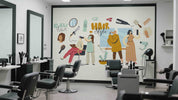 3D Salon Shop Beauty Salon Barber Shop Wall Mural Wallpaper 45