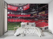 3D Architecture Stadium Auditorium Screen Letter Wall Mural Wallpaper YXL 240
