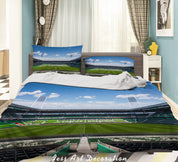 3D Werder Bremen Football Field Spectator Seats Cloud Sky Quilt Cover Set Bedding Set Duvet Cover Pillowcase 768