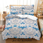 3D Abstract Leaf Quilt Cover Set Bedding Set Duvet Cover Pillowcase 259