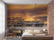 3D Anatolia Eagle Air Force Exercise 2021 F16 Fighter Wall Mural Wallpaper GD 5389- Jess Art Decoration