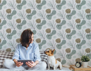3D Graffiti Leaf Geometric Different Shape Patterns Wall Mural Wallpaper GD 4095- Jess Art Decoration