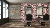 3D Salon Shop Beauty Salon Barber Shop Wall Mural Wallpaper 16