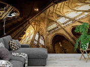 3D Basilica St. Vitus Cathedral Prague Czech Republic Wall Mural Wallpaper GD 3153- Jess Art Decoration