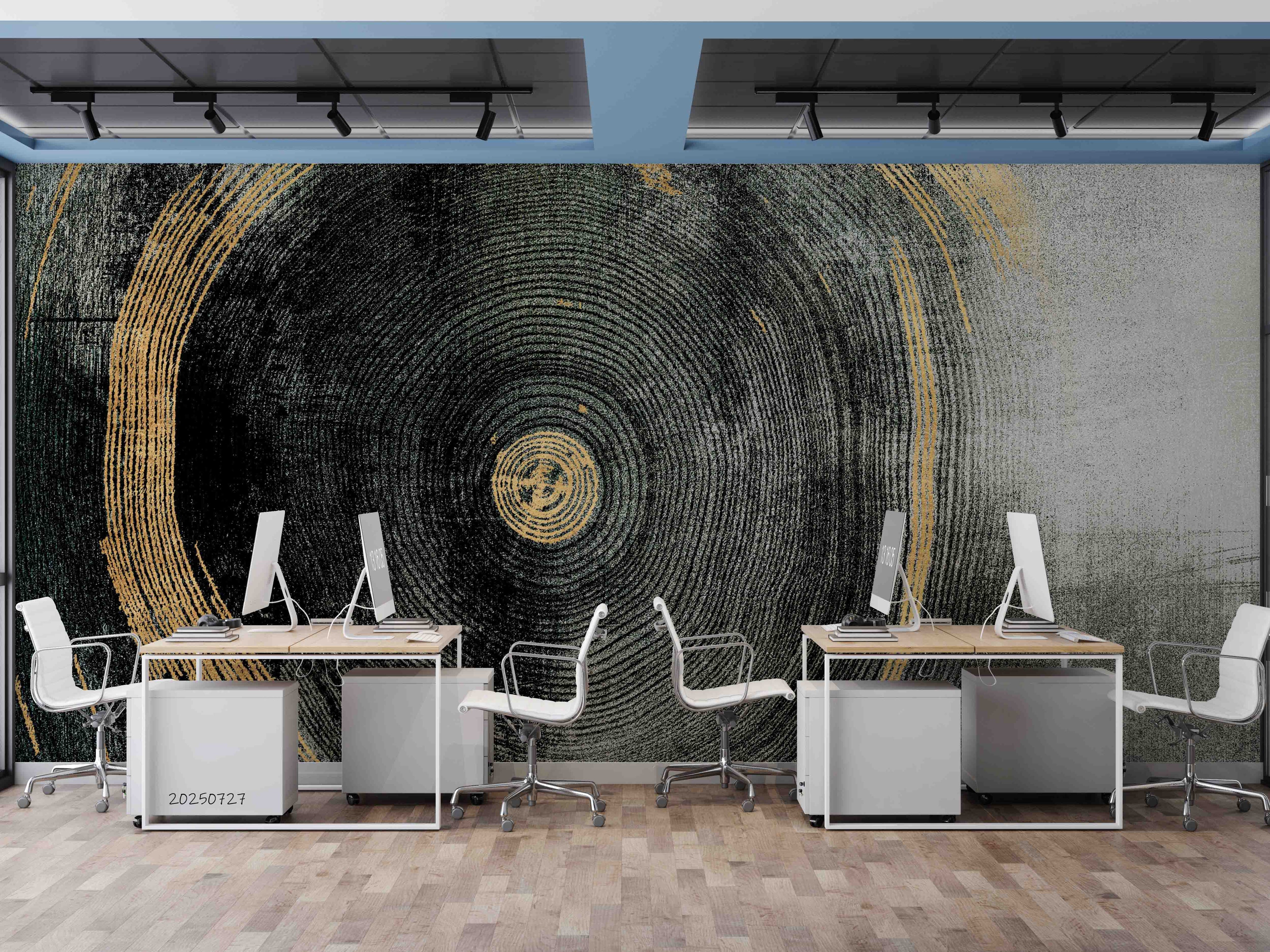 3D Office Business Commerce Geometric Modern Abstract Wall Mural Wallpaper 50