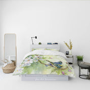 3D Floral Bird Branch Quilt Cover Set Bedding Set Duvet Cover Pillowcase 02