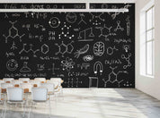 3D School STEM Science Lab Classroom Teaching Aid Math Wall Mural Wallpaper 34