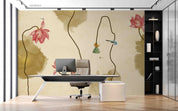 3D Office Business Technology Ink Painting Wall Mural Wallpaper 28