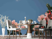 3D Blue Sky Pink Floral Wallpaper Wall Mural Wall Decor Wall Art Wall Sticker Remoable Wallpaper