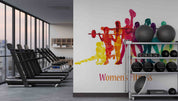 3D Gym Fitness Gymnasium Dumbbell Wall Mural Wallpaper 43
