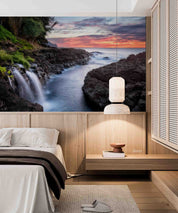 3D Hotel Inn Motel Hostel Resort Manor Scenery Sea Wall Mural Wallpaper 32