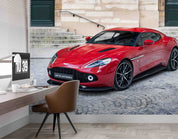 3D Red Sports Car Pattern Wallpaper Wall Mural Wall Decor Wall Art Wall Sticker Remoable Wallpaper