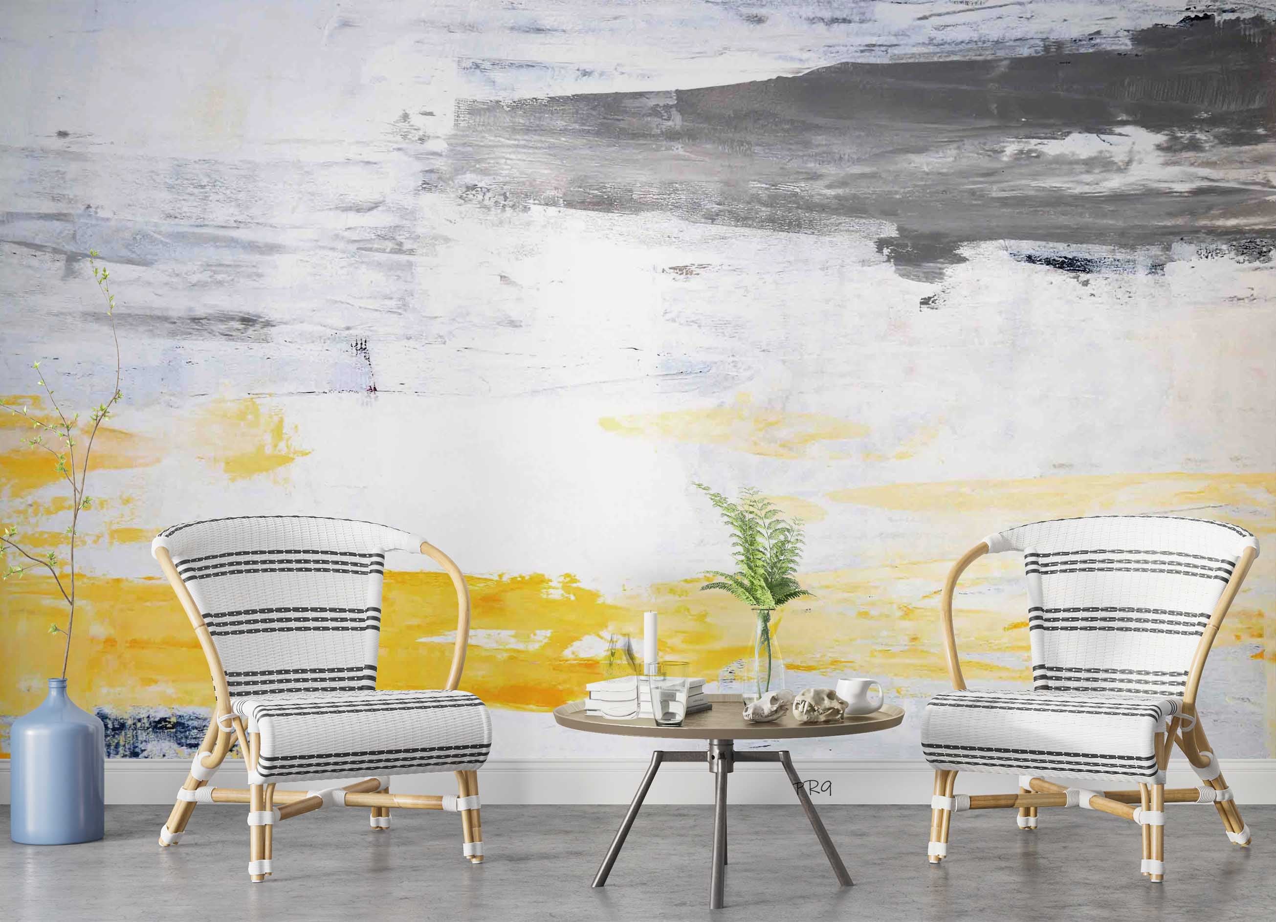 3D Abstract Watercolor Graffiti Background Wall Mural Wallpaper GD 4694- Jess Art Decoration