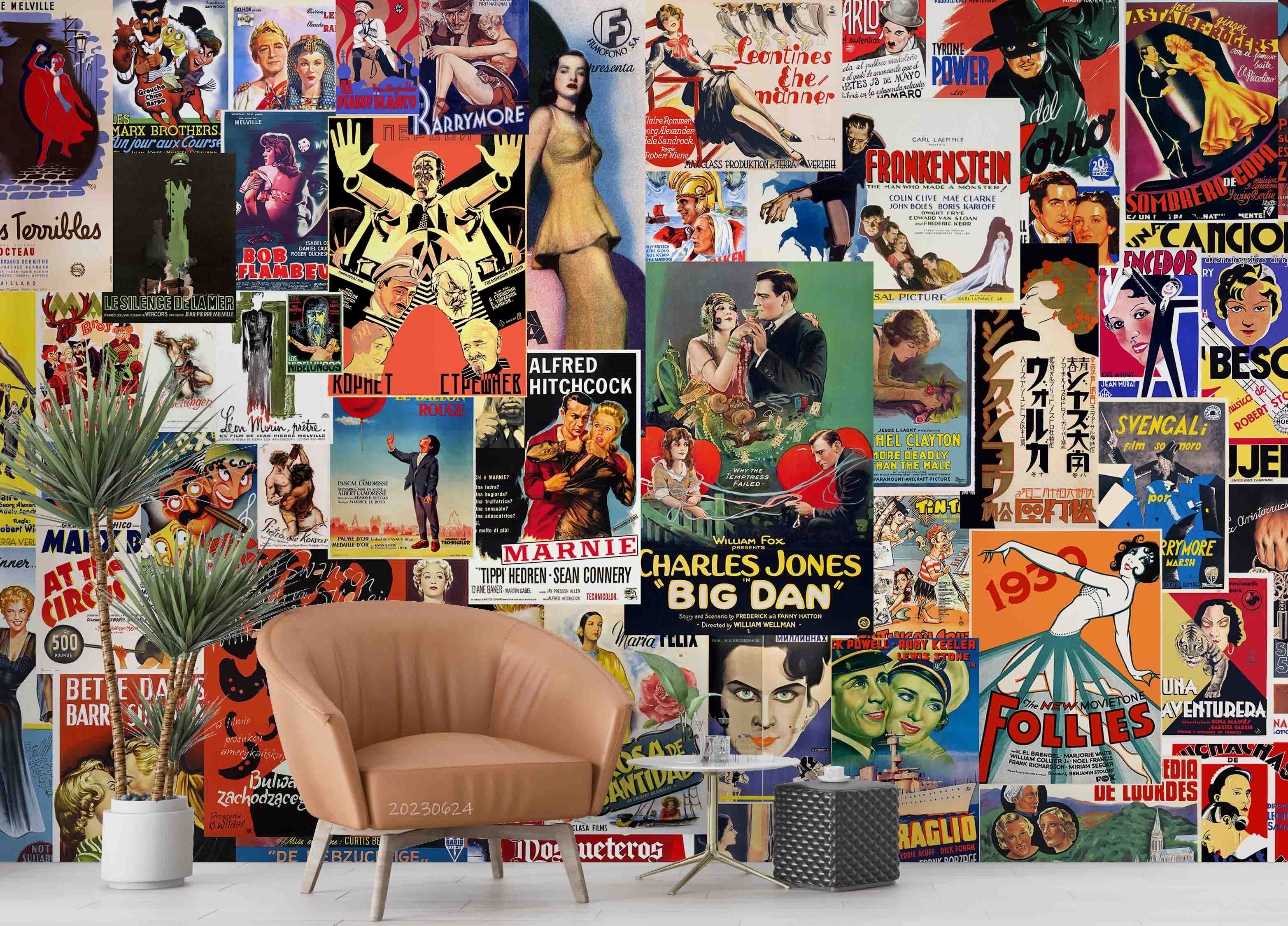 3D Movie Poster Wall Mural Wallpaper YXL 23- Jess Art Decoration