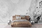 3D Watercolor Grey Marble Texture Wallpaper Wall Mural Wall Decor Wall Art Wall Sticker Remoable Wallpaper LQH