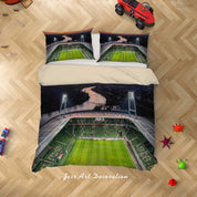 3D Werder Bremen Football Field Spectator Seats Quilt Cover Set Bedding Set Duvet Cover Pillowcase 762