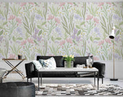 3D Watercolor Plants Leaves Floral Wall Mural Wallpaper GD 5118- Jess Art Decoration