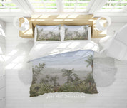 3D Forest Tree Sky Quilt Cover Set Bedding Set Duvet Cover Pillowcase 677