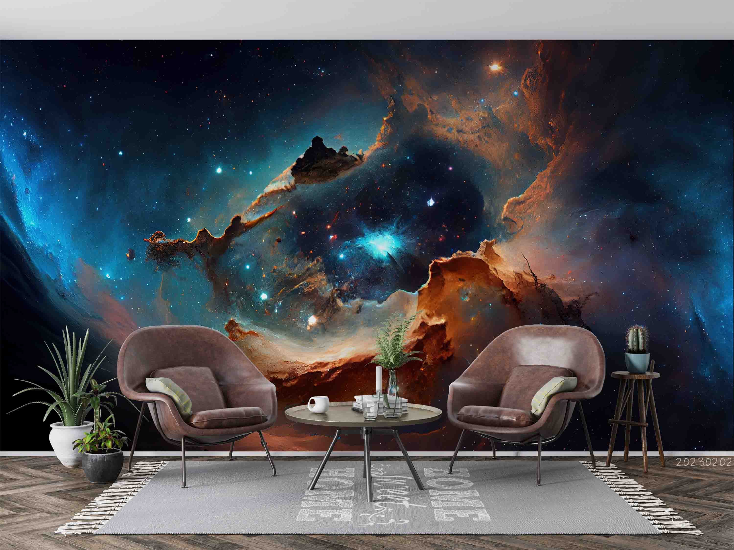 3D Abstract Universe Sunlight Star Wall Mural Wallpaper YXL 42- Jess Art Decoration