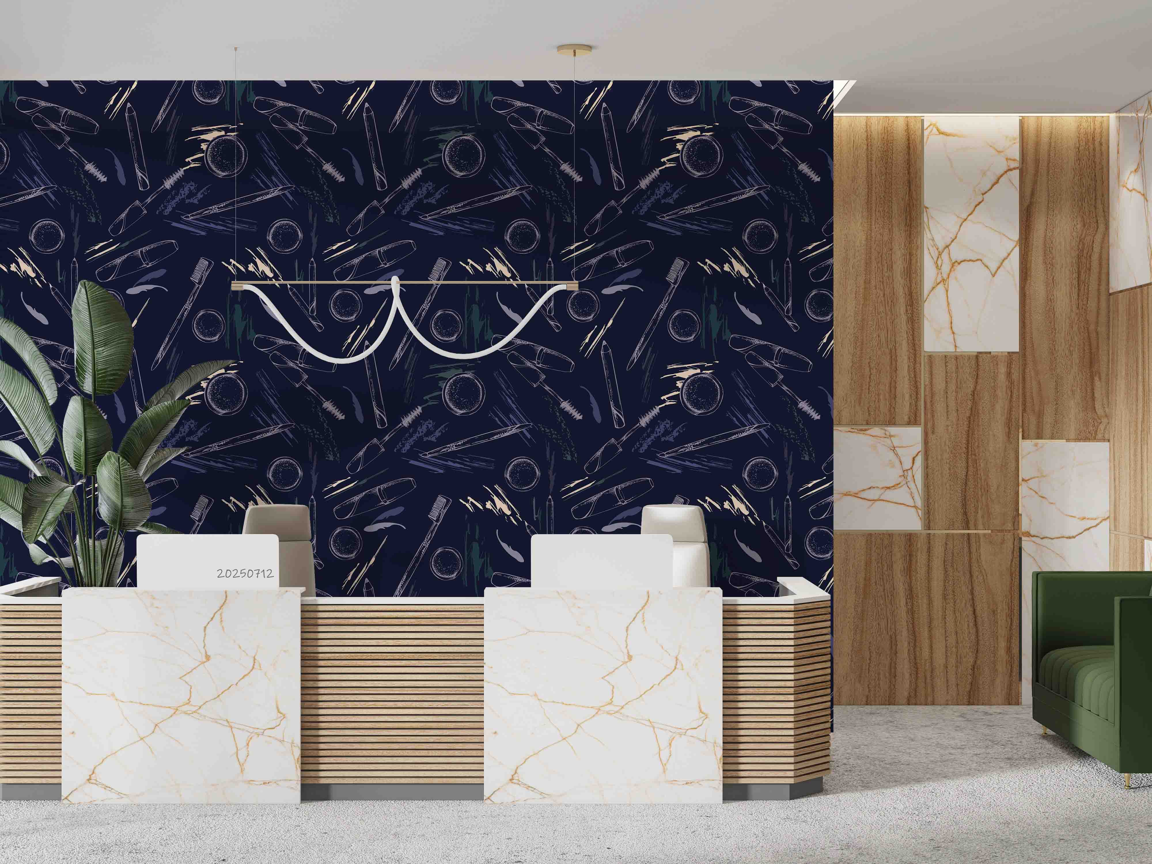 3D Salon Shop Beauty Salon Barber Shop Wall Mural Wallpaper 27