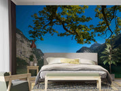 3D Glacial Lake Konigsee Bavaria Germany Wall Mural Wallpaper GD 4287- Jess Art Decoration