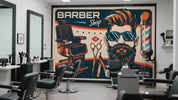 3D Barber Shop Hair Salon Haircut Specialist Wall Mural Wallpaper 19