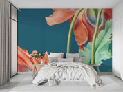 3D Red Poppy Flower Wallpaper Wall Mural Wall Decor Wall Art Wall Sticker Remoable Wallpaper 7