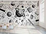 3D School STEM Science Lab Classroom Teaching Aid Wall Mural Wallpaper 51