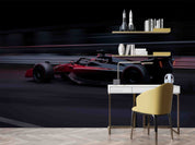3D Red F1 Formula One Racing Wallpaper Wall Mural Wall Decor Wall Art Wall Sticker Remoable Wallpaper