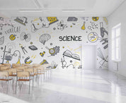 3D School STEM Science Lab Classroom Teaching Aid Wall Mural Wallpaper 19